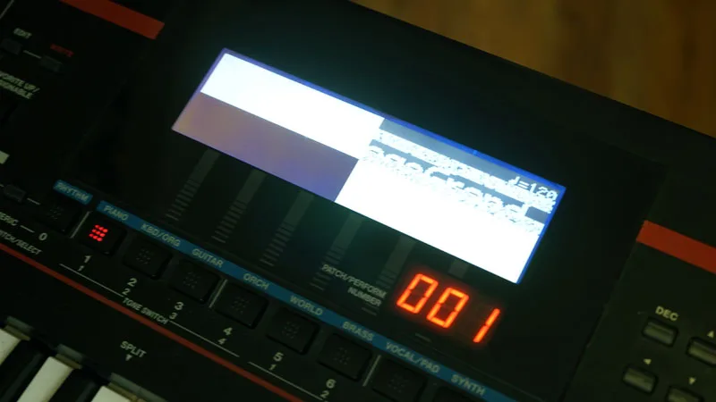 Roland JUNO-STAGE电子合成器花屏拆机检修教程