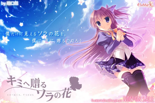 キミへ贈る、ソラの花【赠与你的空之花】汉化游戏资源分享❤【附CG+OST+立绘】请不要大意的和幽灵妹子谈恋爱吧