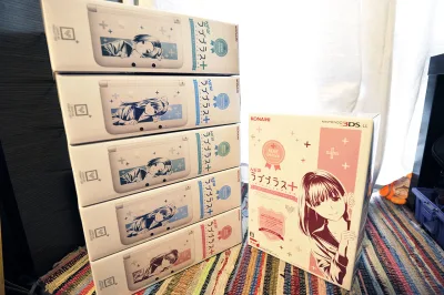 爱相随限定3dsll开箱loveplus多款开箱
