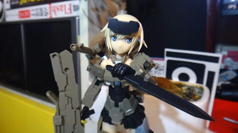 入了寿屋 FG001 机甲少女 机娘 轰雷 Frame Arms Girl Gourai