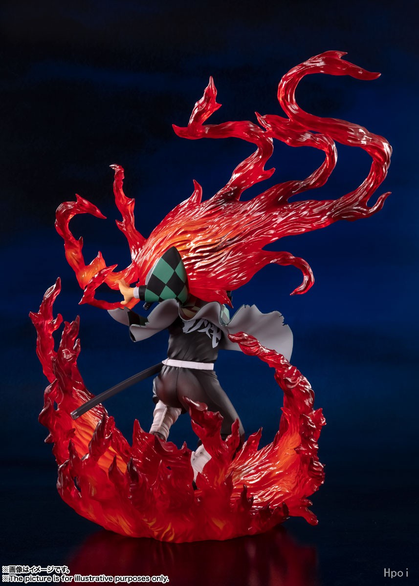 FiguartsZERO 鬼灭之刃 灶门炭治郎 -火之神神乐-：火焰特效拉满，帅到没朋友