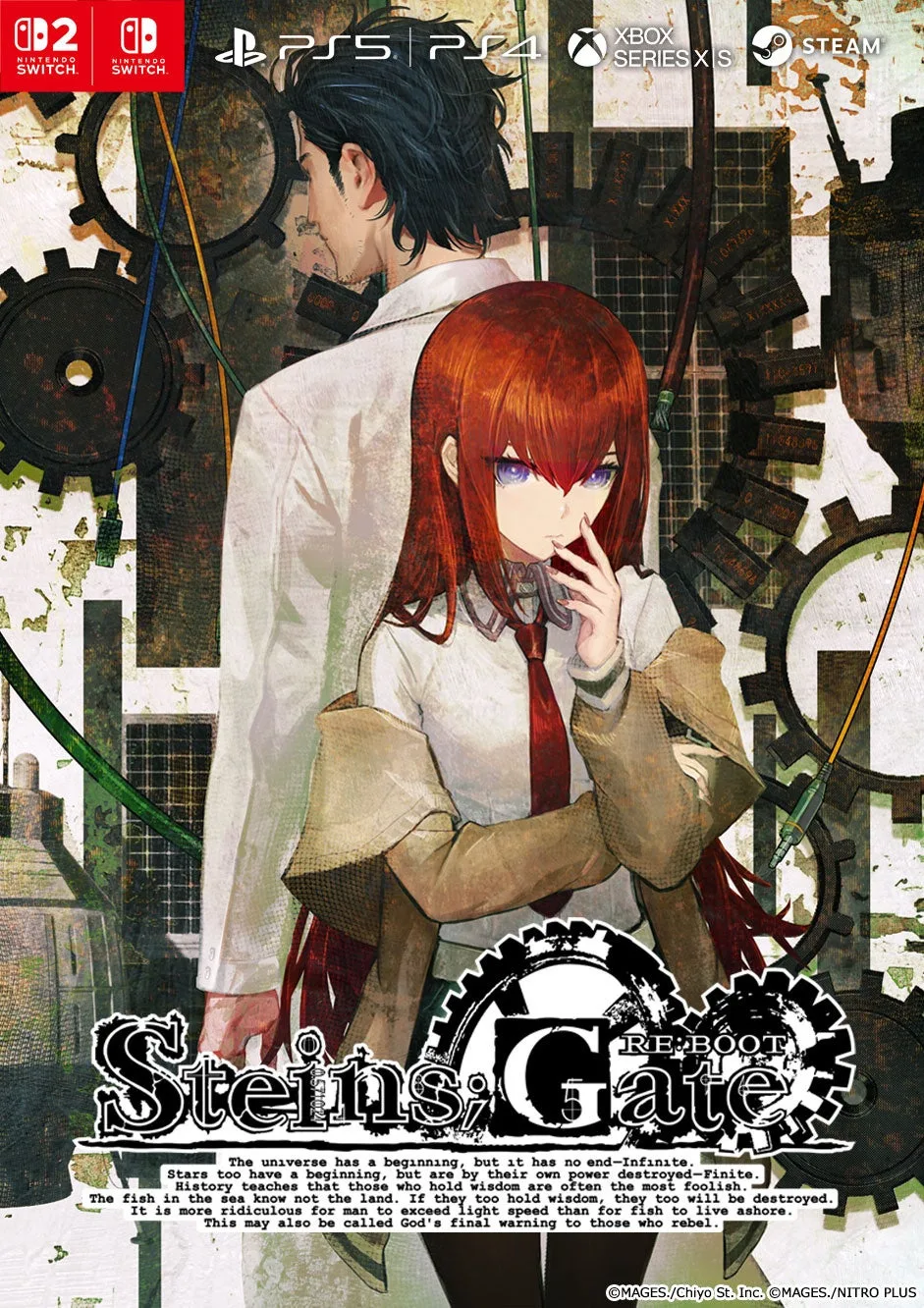 【galgame】《命运石之门》——世界可以任由你欺骗，直到另一条世界线。El Psy Kongroo，汉化整合版